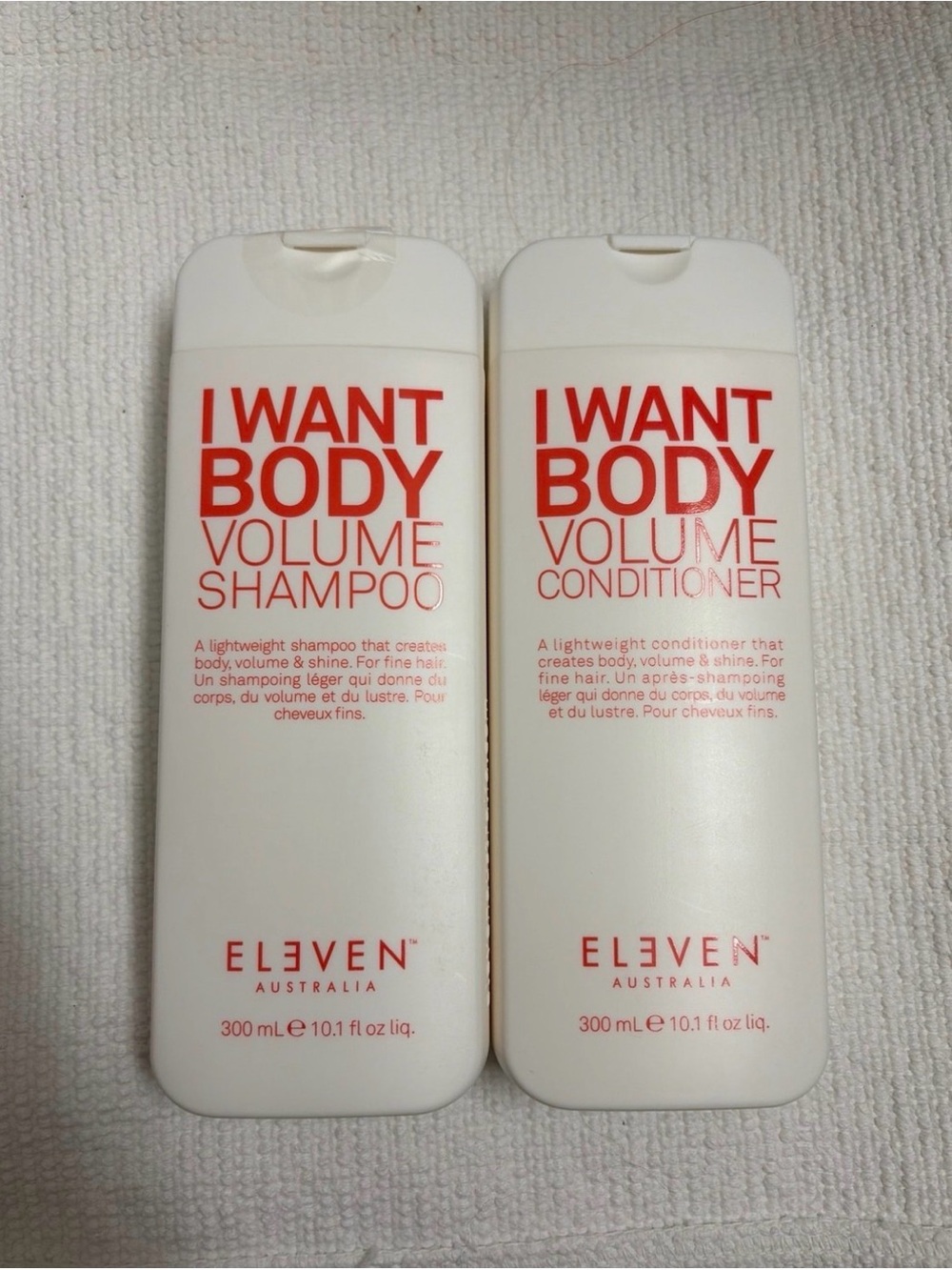Eleven Australia I Volume Shampoo + Conditioner Duo | 300ml Each | New Sealed